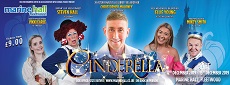 Promotional poster for the cinderella pantomime