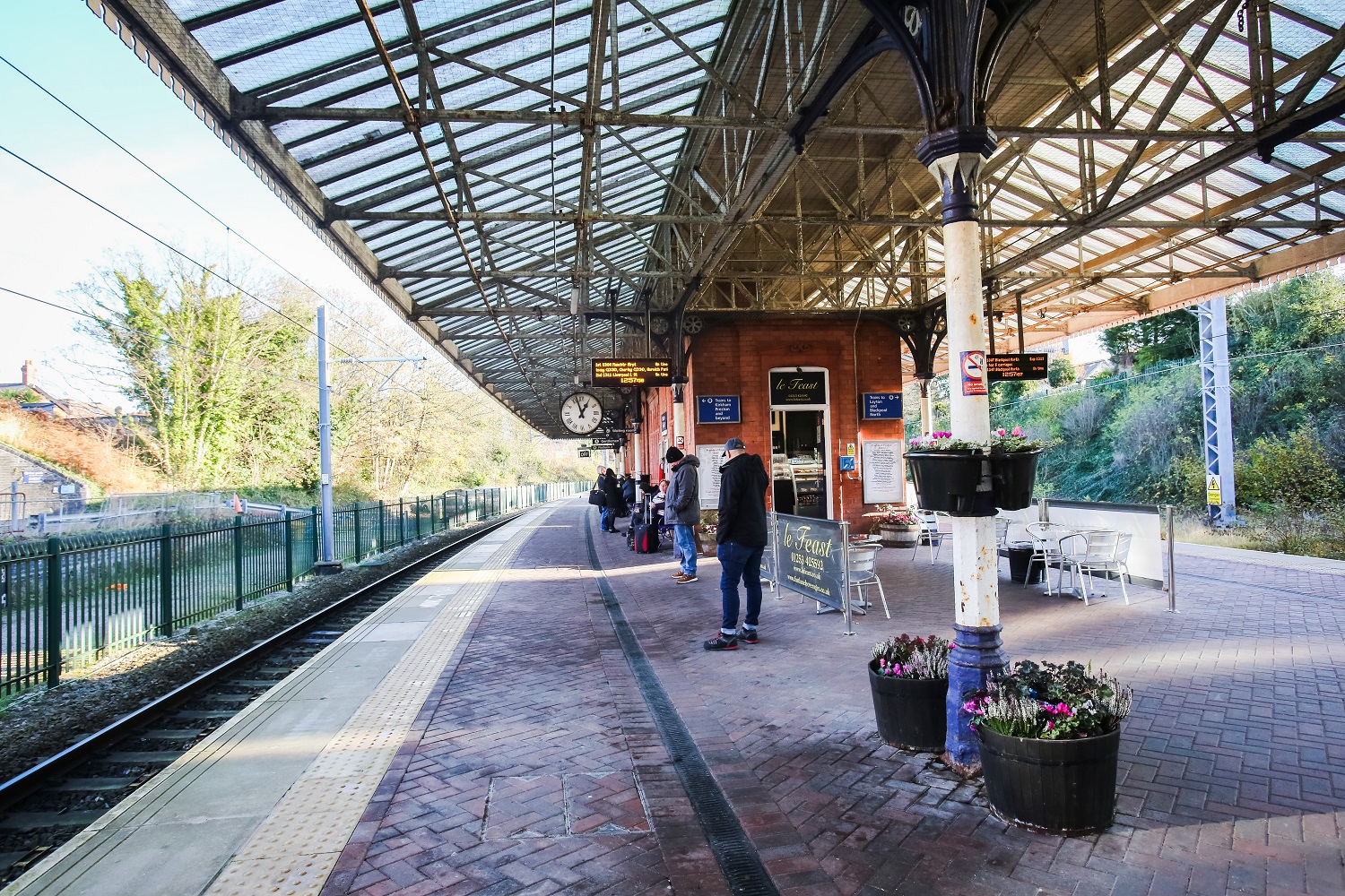 Poulton railway station