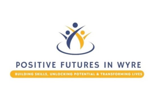 Positive Futures in Wyre, Building skills, unlocking potentials and transforming lives logo